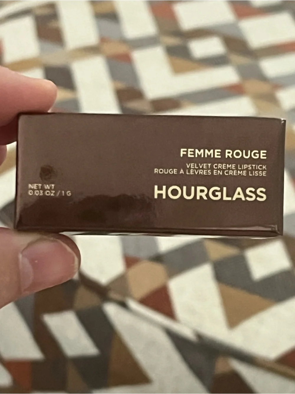 New Hourglass Femme Rouge Velvet Crème Lipstick — Icon